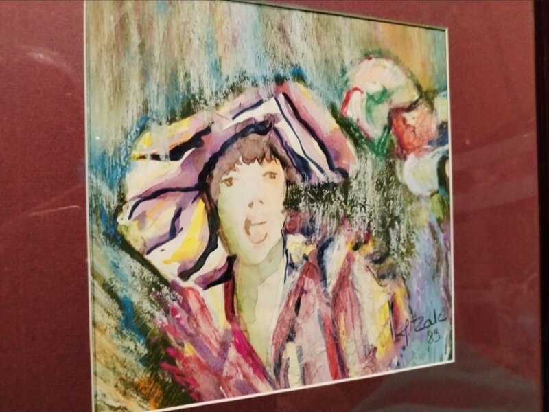 Tablou francez semnat